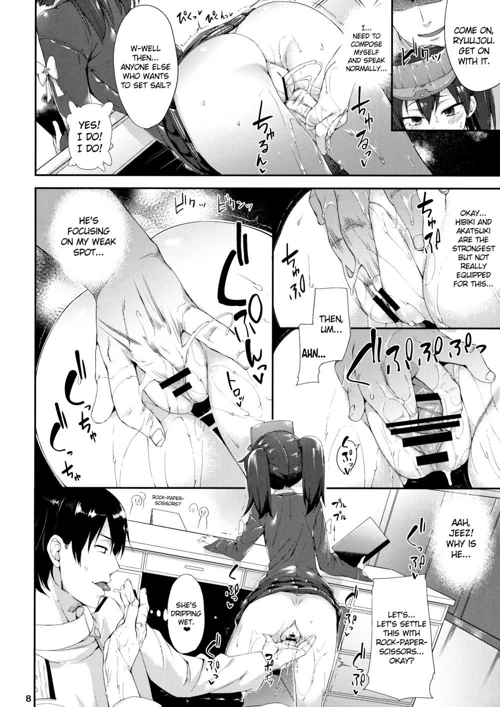 Hentai Manga Comic-Ryuujou-chan and Perverted Admiral in Love-Chapter 2-7